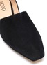 Detail View - Click To Enlarge - RODO - Cutout suede panel leather loafers