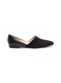 Main View - Click To Enlarge - RODO - Cutout suede panel leather loafers