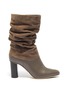 Main View - Click To Enlarge - RODO - Slouchy suede leather boots