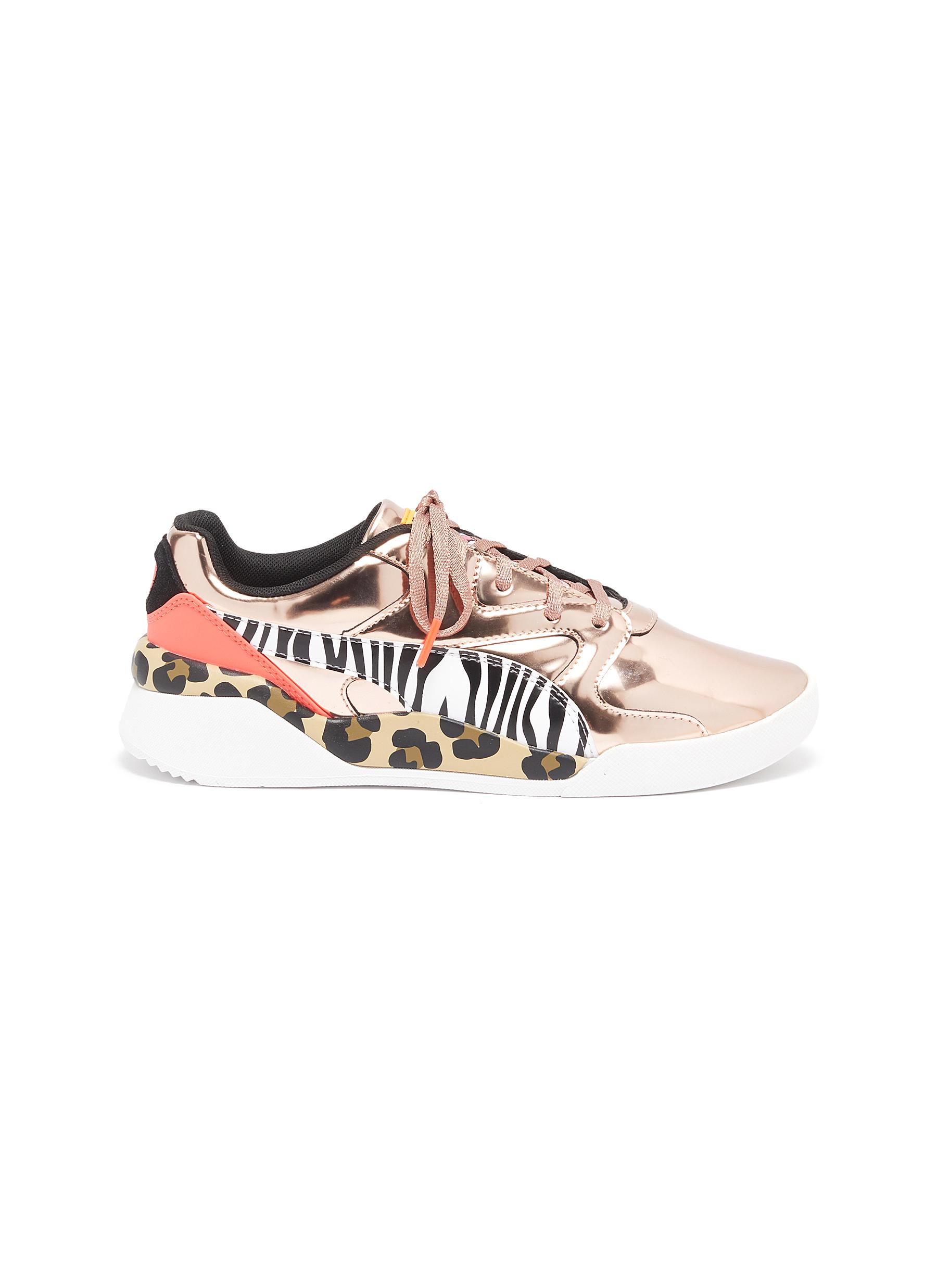 puma sneakers leopard print