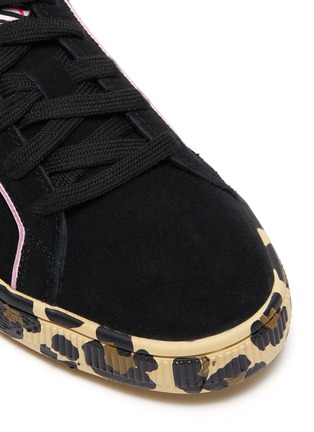 Detail View - Click To Enlarge - PUMA - x Sophia Webster colourblock pipeline suede sneakers