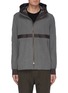 Main View - Click To Enlarge - DEVOA - Composite Hooded Jacket