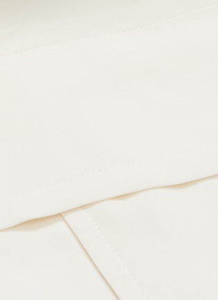 Detail View - Click To Enlarge - 3.1 PHILLIP LIM - Asymmetric cold shoulder crepe dress