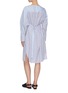 Back View - Click To Enlarge - 3.1 PHILLIP LIM - Stripe gathered shirt dress