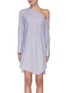 Main View - Click To Enlarge - 3.1 PHILLIP LIM - Contrast panel stripe one should shirt dress