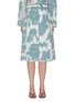 Main View - Click To Enlarge - 3.1 PHILLIP LIM - 'Abstract daisy' fil coupé seam midi skirt