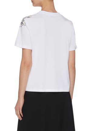 Back View - Click To Enlarge - 3.1 PHILLIP LIM - 'Abstract Daisy' sequin embellished T-shirt
