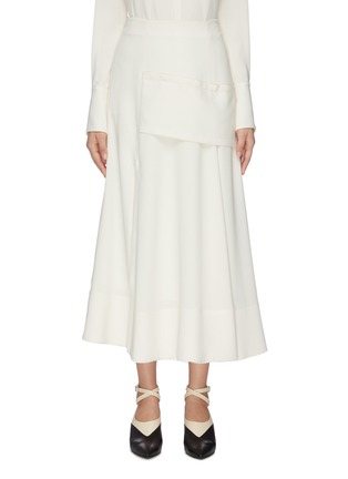 Main View - Click To Enlarge - 3.1 PHILLIP LIM - Asymmetric panelled A-line midi skirt