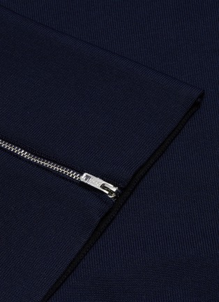  - 3.1 PHILLIP LIM - Zip-up split sleeves cropped hoodie
