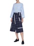 Figure View - Click To Enlarge - 3.1 PHILLIP LIM - Snap cuff poplin blouse