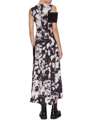 Back View - Click To Enlarge - 3.1 PHILLIP LIM - Asymmetric contrast panel dress