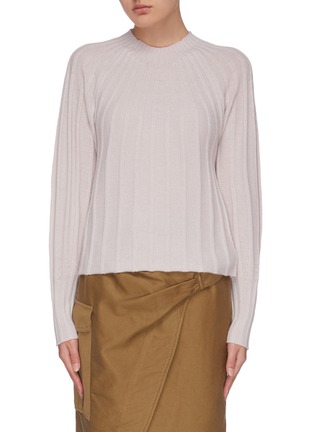 Main View - Click To Enlarge - 3.1 PHILLIP LIM - Rib knit cashmere wool blend sweater