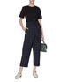 Figure View - Click To Enlarge - 3.1 PHILLIP LIM - Windowpane check cropped pants