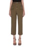 Main View - Click To Enlarge - 3.1 PHILLIP LIM - Patch pocket zip button cropped pants