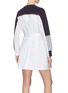 Back View - Click To Enlarge - FILA X 3.1 PHILLIP LIM - Contrast panel logo graphic print sweat dress