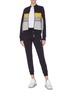 Figure View - Click To Enlarge - FILA X 3.1 PHILLIP LIM - Contrast panel logo graphic print track jacket