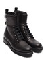 Detail View - Click To Enlarge - FABIO RUSCONI - 'Goldy' lace up leather biker boots