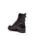  - FABIO RUSCONI - 'Goldy' lace up leather biker boots