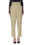 Main View - Click To Enlarge - PROENZA SCHOULER - Double belted high waisted wool pants