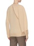 Back View - Click To Enlarge - PROENZA SCHOULER - Draped scarf cashmere sweater