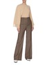 Figure View - Click To Enlarge - PROENZA SCHOULER - Draped scarf cashmere sweater