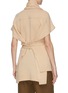 Back View - Click To Enlarge - PROENZA SCHOULER - Drape scarf cashmere knit top