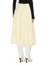 Back View - Click To Enlarge - PROENZA SCHOULER - Pleated buckle midi skirt