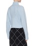 Back View - Click To Enlarge - PROENZA SCHOULER - Rib knit panelled turtleneck sweater