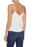 Back View - Click To Enlarge - L'AGENCE - 'Chiara' silk georgette mock wrap camisole top
