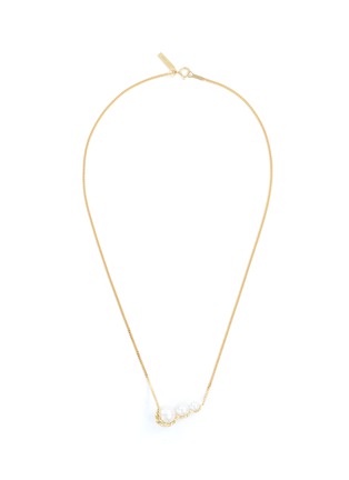 Main View - Click To Enlarge - TASAKI - Freshwater pearl 18k yellow gold necklace