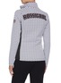 Back View - Click To Enlarge - ROSSIGNOL - 'Hiver' allover print stand collar full zip layer