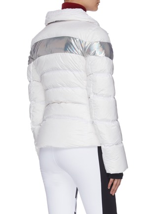 Detail View - Click To Enlarge - ROSSIGNOL - 'Hiver' holographic stripe down ski jacket