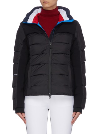 Main View - Click To Enlarge - ROSSIGNOL - 'Surfusion' tricolour puffer jacket