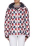 Main View - Click To Enlarge - ROSSIGNOL - 'Abscisse' rooster print hooded puffer jacket