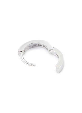 Detail View - Click To Enlarge - REPOSSI - 'Berbère' 18k white gold mini single hoop earring