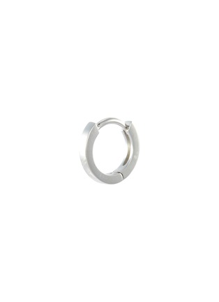 Main View - Click To Enlarge - REPOSSI - 'Berbère' 18k white gold mini single hoop earring