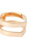 Detail View - Click To Enlarge - REPOSSI - Antifer' 18k rose gold two row ring