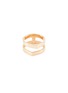 Main View - Click To Enlarge - REPOSSI - Antifer' 18k rose gold two row ring