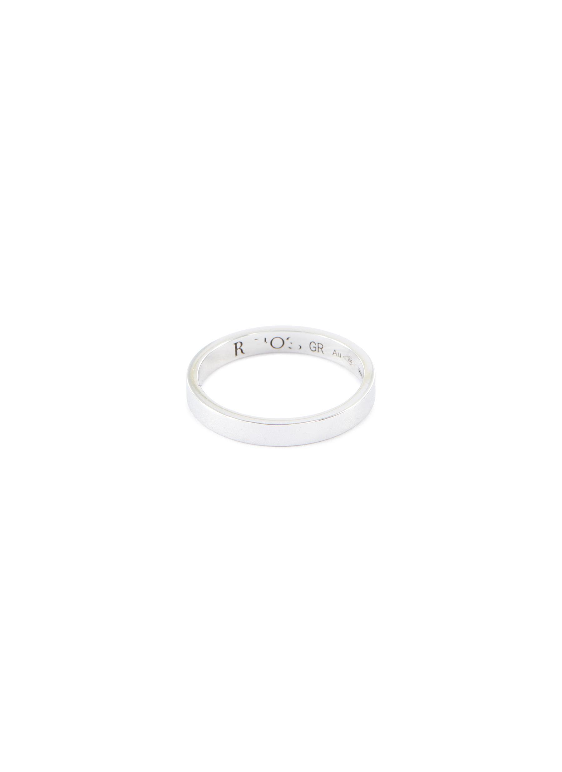Click to view more detailed imagery on our partner's website Repossi 'berbère' 18k White Gold Ring In Metallic