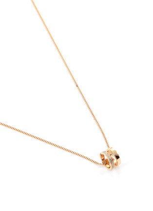 Detail View - Click To Enlarge - REPOSSI - 'Berbère' diamond 18k rose gold pendant necklace