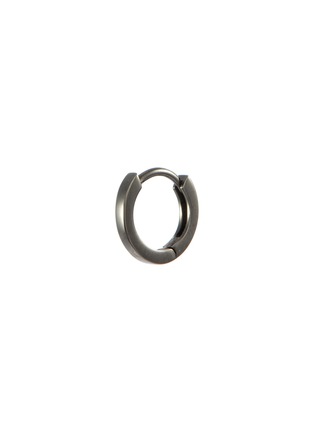Main View - Click To Enlarge - REPOSSI - 'Berbère' 18k black gold mini single hoop earring