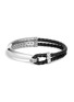 Main View - Click To Enlarge - JOHN HARDY - 'Classic Chain' silver braided leather bracelet
