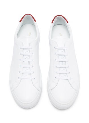 Detail View - Click To Enlarge - COMMON PROJECTS - Archilles nubuck sneakers