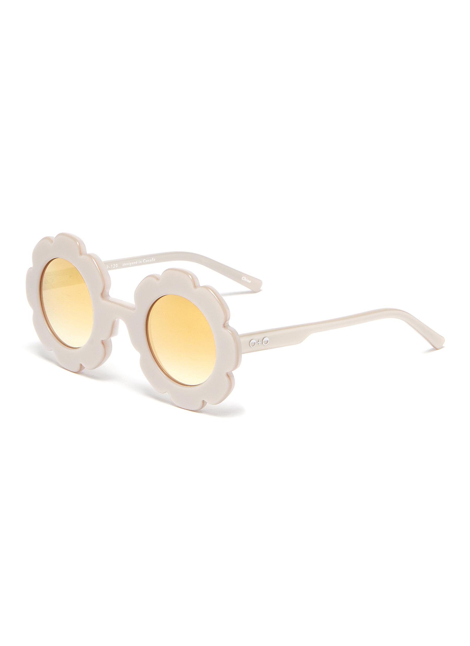 flower frame sunglasses