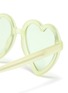 Detail View - Click To Enlarge - SONS + DAUGHTERS - 'Lola' heart frame sunglasses
