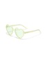 Main View - Click To Enlarge - SONS + DAUGHTERS - 'Lola' heart frame sunglasses