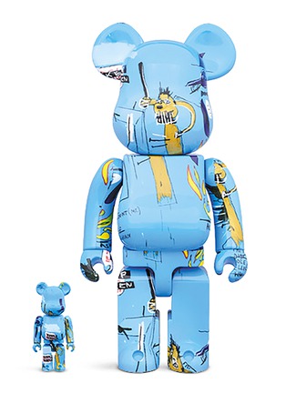 Main View - Click To Enlarge - BE@RBRICK - x Jean Michel Basquiat 400% + 100% BE@RBRICK set