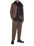 Figure View - Click To Enlarge - UMA WANG - Pinstripe tailored pants