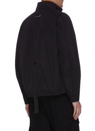 Back View - Click To Enlarge - THE VIRIDI-ANNE - Back Strap Water Repellent Blouson