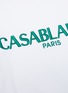  - CASABLANCA - Logo embroidered sweatshirt